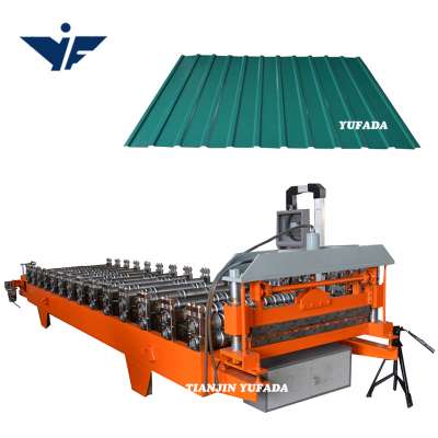 C10 T10 roof wall panel making machine for Russia