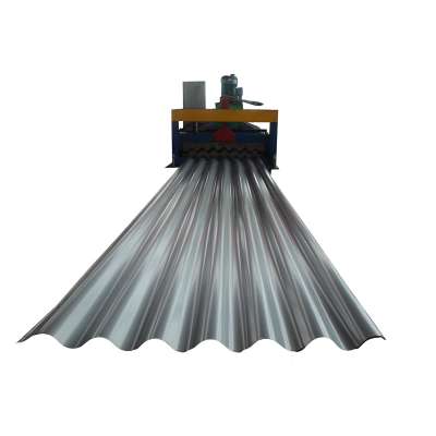 780 big corrugated colour coated roofing plate panel making machine in botou