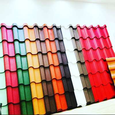 Uzberkistan used Step Roof Panel Metal Steel Colored Step Glazed Roof Tile Making Machine