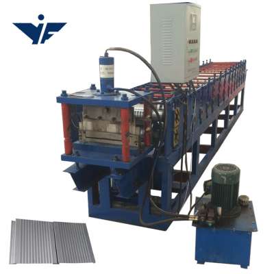 High quality steel cladding panel lock seam roll forming machine