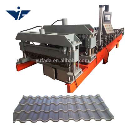 Adamante ruukki machine step tile making machinery with servo motor speed