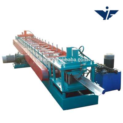 Steel panel sheet roll forming machine glazed prices stainless tube gutter making machines for sale