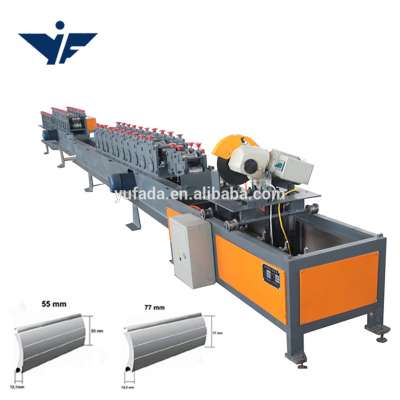 Auto PU foam EPS sandwich roller shutter slat door forming machine for sale