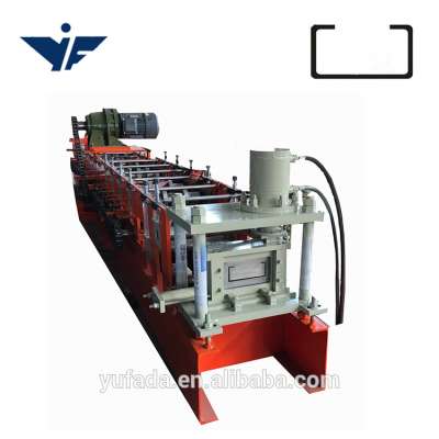 Malaysia used C section purlin roll forming making machine