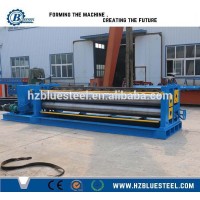 Corrugated Barrel Sheets Roll Forming Machine / Corrugated Sheet Making Machine