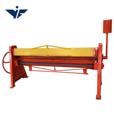 Low price manual iron metal sheet bending machine