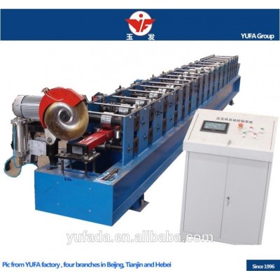 Delta PLC Control Flying Saw Cutting Cold Rolling Tube Machine Forming Downspouts