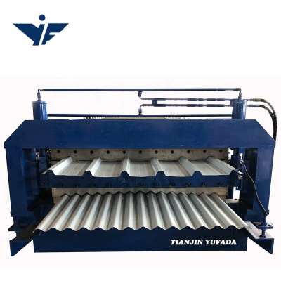 Double Layer Roof Wall Sheet Roll Forming Machine to Sudan former for Roofing Tile at Cheap Price