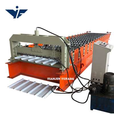 Factory direct trapezoidal profile roll forming machine price plate ibr roof sheeting roll forming machine in stock