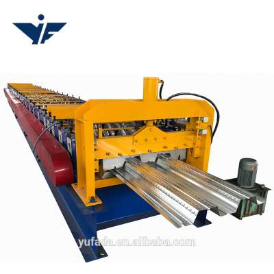 Cheap decking floor roll forming line machine steel decking rolling production Prices in philippines