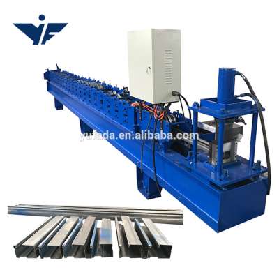 Shutter door side guide roll forming machine