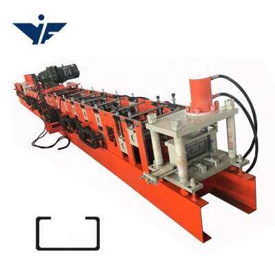 Malaysia C purlin roll forming making machine